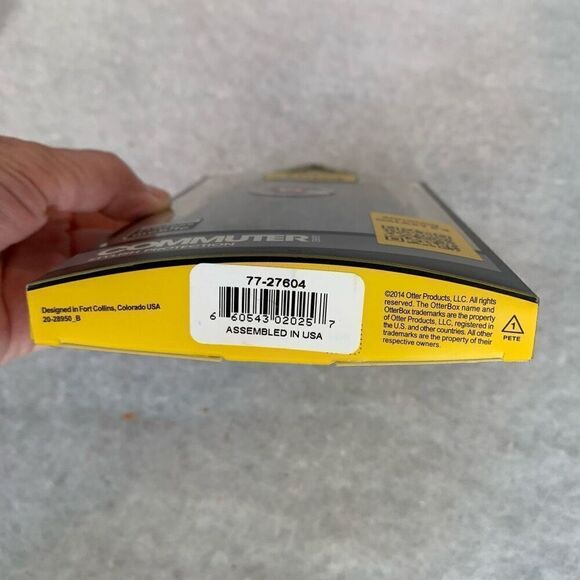 Otter Box Commuter Series Black Protective Hard Case Samsung Galaxy S4 Open Box - Picture 5 of 6